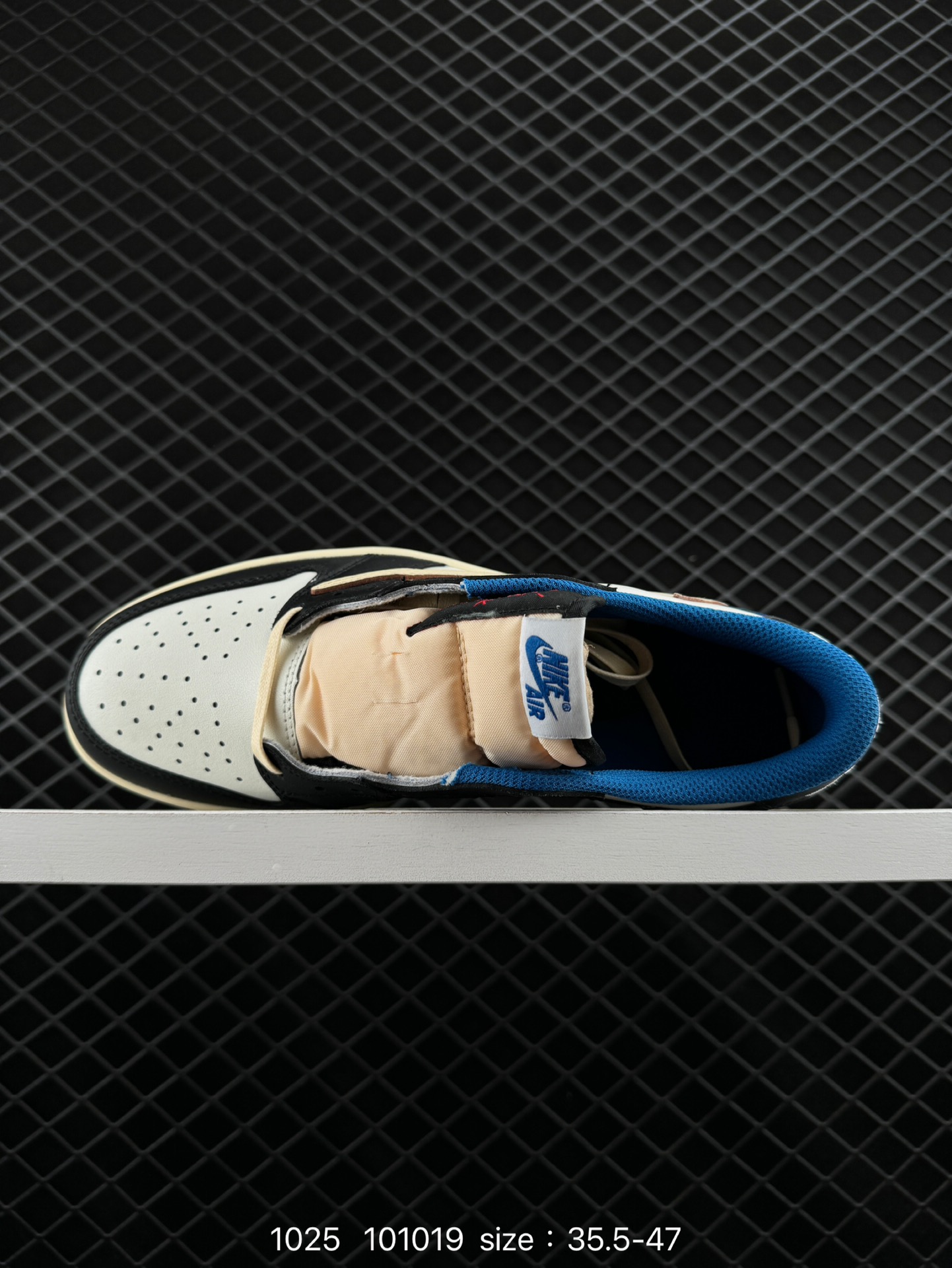 fragment design x Travis Scott x Nike Air Jordan 1 Low OG SP”Black/Green Toe“